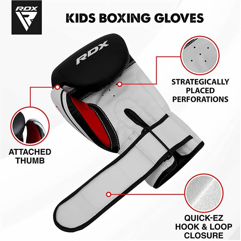 RDX BOXING BOXING GLOVES 4B ROBO KIDS BOXING GLOVES