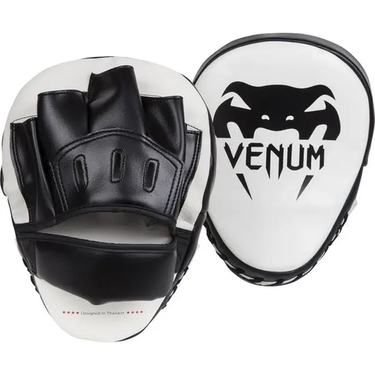 Venum Light Focus Mitts - Eis-Schwarz / 1 Paar