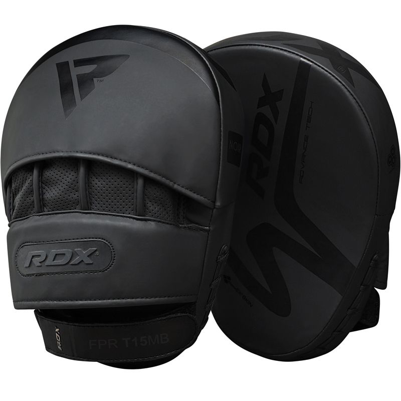 RDX BOXPRATZEN T15 NOIR CURVED BOXING TRAINING PUNCH MITTS
