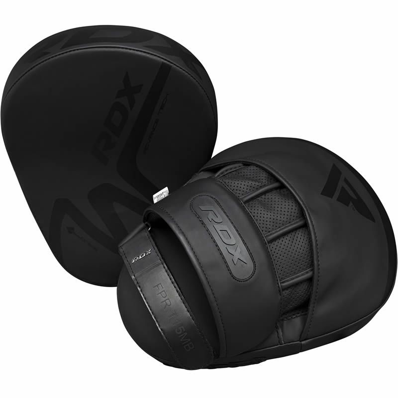 RDX BOXPRATZEN T15 NOIR CURVED BOXING TRAINING PUNCH MITTS