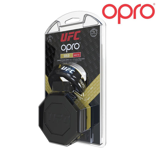 UFC MUNDSCHUTZ (KIDS) OPRO GOLD JR BLACK METAL/GOLD
