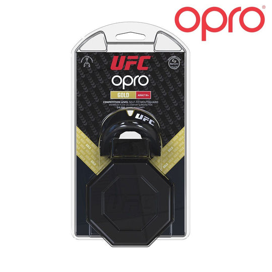 UFC MUNDSCHUTZ (KIDS) OPRO GOLD JR BLACK METAL/GOLD
